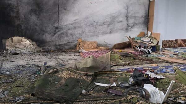 انفجار مسجد حمص