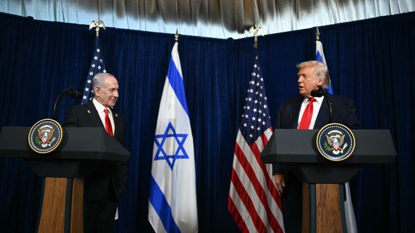 Trump and Netanyahu meet in White House, West Bank disputes linger