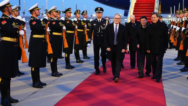 Starmer visits Beijing for first UK-China summit in eight years 