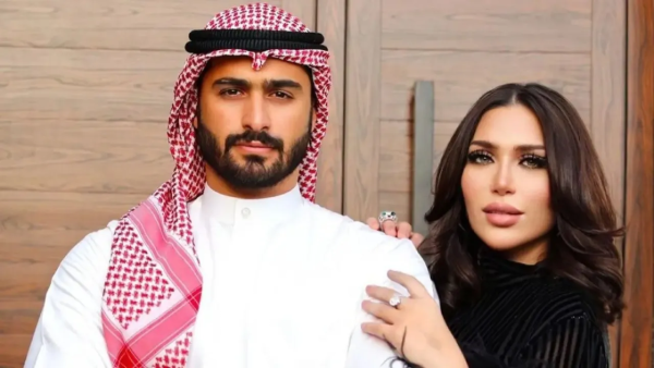 Dr. Kholod and her husband, Amin