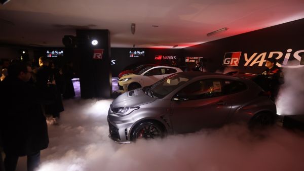 المركزية تويوتا تحتفل بإطلاق سيارة جي آر يارس في الأردن 