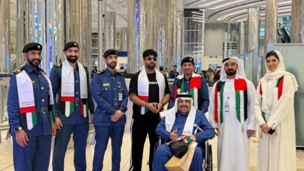 Dubai customs celebrates Kuwaiti brothers with a unique welcome during “UAE and Kuwait forever brothers” week