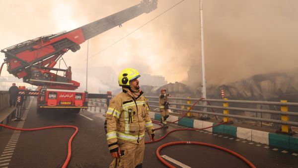 Fire and explosion reported in Parand, Iran