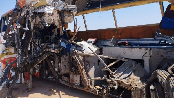 18 Egyptian workers killed in deadly crash on Port Said–Ismailia road 