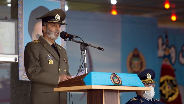 IRANIAN ARMY OFFICIAL WEBSITE / AFP