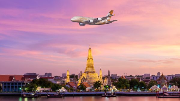 طائرة A380 من الاتحاد للطيران تنطلق إلى تايلاند في أكتوبر