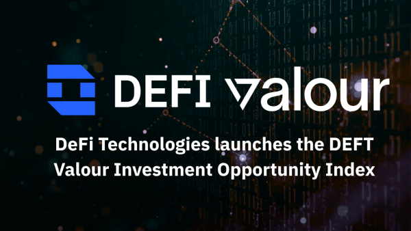 DeFi Technologies launches the DEFT Valour Investment Opportunity Index