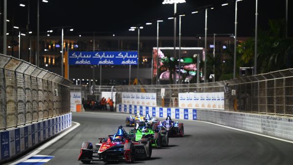 ABB Fia Formula E World Championship Tackles Jeddah Corniche Circuit for First Double-header of the Season