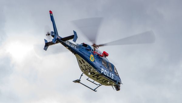 Police helicopter