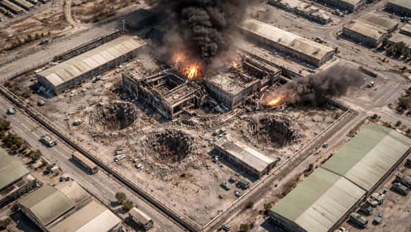 يُعتقد أن الموقع مرتبط بأنشطة في البرنامج النووي الإيراني