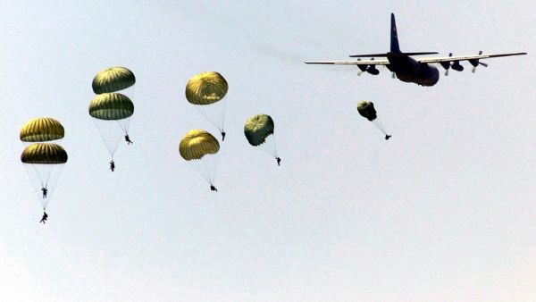 U.S. airdrop in Iraq followed by deadly border clash
