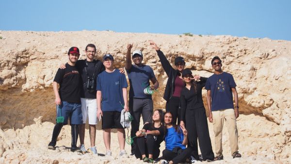 WCM-Q students study biodiversity on Purple Island