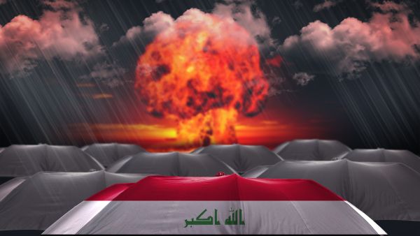 مقتل 20 من الحشد الشعبي في ضربة جوية بالعراق 