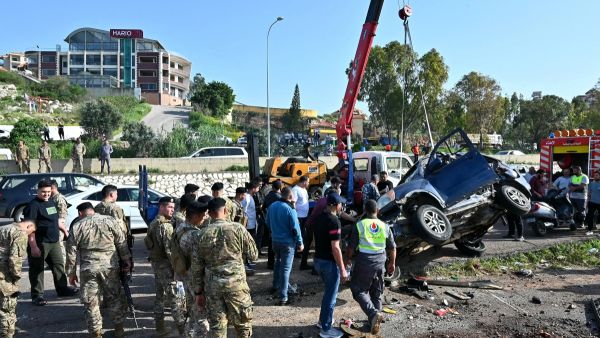 Massive Israeli strikes hit southern Lebanon a head of US-backed talks in Washington