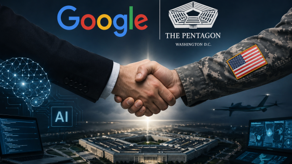 شراكة سرّية مثيرة للجدل بين جوجل والبنتاغون...تفاصيل