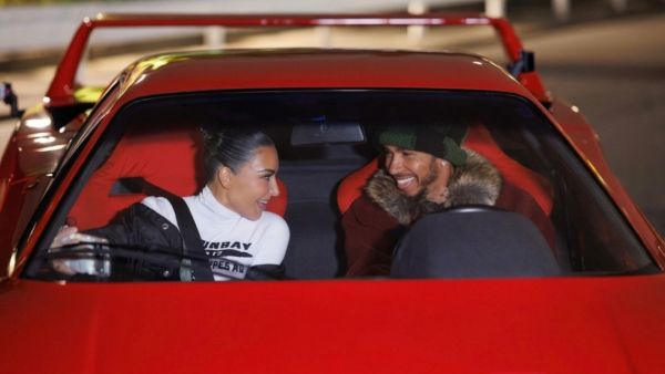 Lewis Hamilton & Kim Kardashian