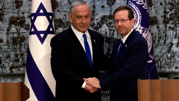 Isaac Herzog's office and Netanyahu