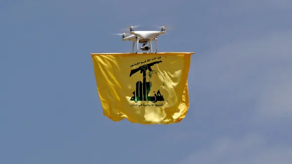 Hezbollah drone 