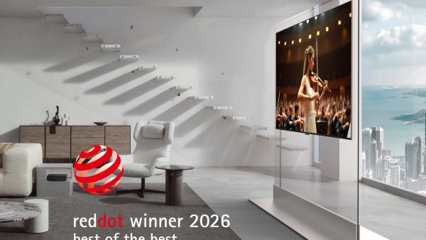 LG Electronics Honored for Design Excellence at the 2026 Red Dot Design Award