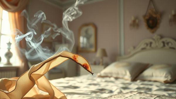 تفسير حلم حرق طرف الثوب في المنام للرجل