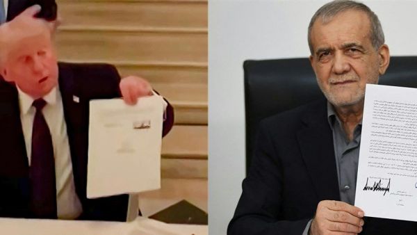 Trump and Pezeshkian MOU