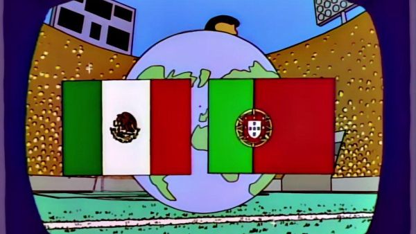 The Simpsons Mexico vs. Portugal 2026 World Cup final