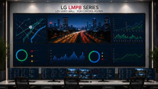 إل جي إلكترونيكس تُطلق شاشة LG MAGNIT Micro LED الجديدة لبيئات غرف التحكم