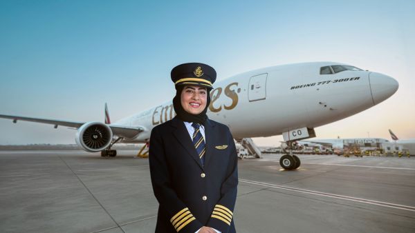 Emirates promotes its first Emirati female captains, inspiring the next generation of women in aviation