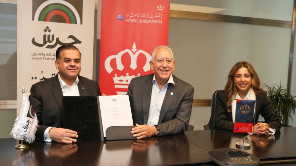 Royal Jordanian the Official Carrier of Jerash Festival for Culture and Arts