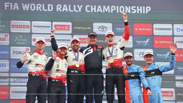 TOYOTA GAZOO Racing Claims One-Two Victory at Rally Estonia