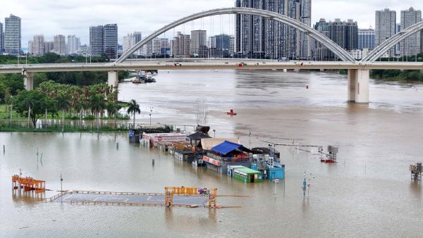 Flooding in Nanning, China