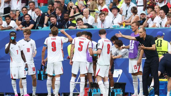 England hydration break in World Cup game