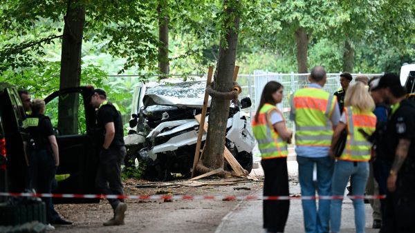 Van used in terror attack in Berlin's Tiergarten park