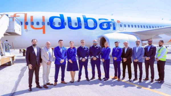 flydubai celebrates inaugural flight to Aleppo, expanding its network in Syria