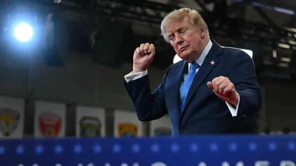 Trump dancing