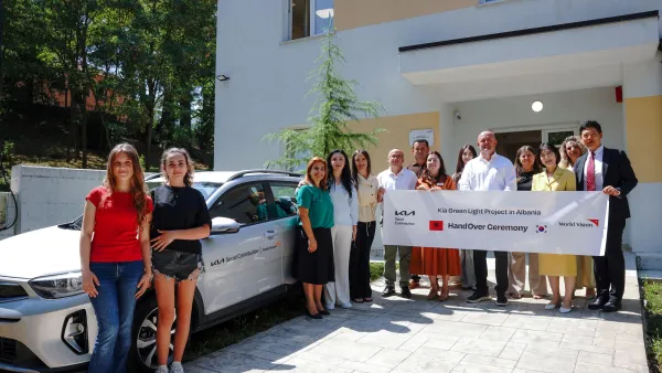Kia Advances Community Self-Reliance in Albania and Zimbabwe Through Green Light Project
