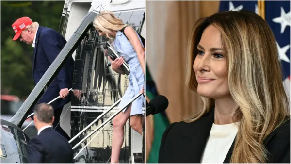 Donald Trump and Natalie Harp