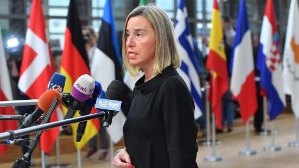 EU's High representative for foreign affairs and security policy Federica Mogherini (AFP)