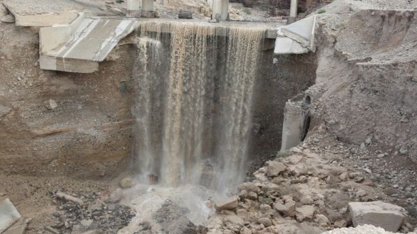 Flash floods in Jordan (AFP)