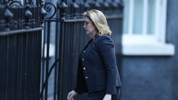 Britain's International Development Secretary and Minister for Women and Equalities Penny Mordaunt  (AFP)