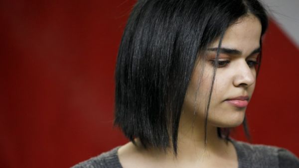 Rahaf Mohammed al-Qunun (AFP)