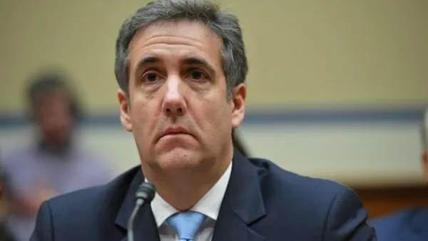 Michael Cohen, US President Donald Trump's former personal attorney, arrives to testify before the House Oversight and Reform Committee in Washington, DC on February 27, 2019. (AFP)