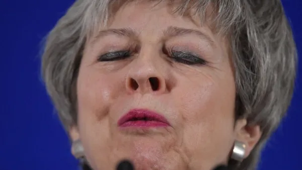 British Prime Minister Theresa May (AFP)