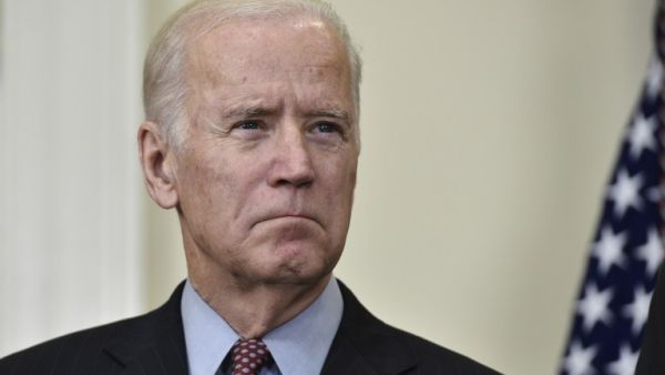 This file photo taken on February 23, 2016 shows US Vice President Joe Biden in the Roosevelt Room of the White House in Washington, DC. (AFP/File)