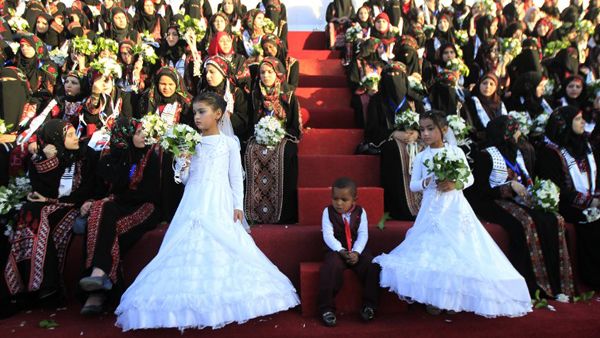 A minimum age for marriage will not be set in Saudi Arabia. (AFP/Said Khatib)