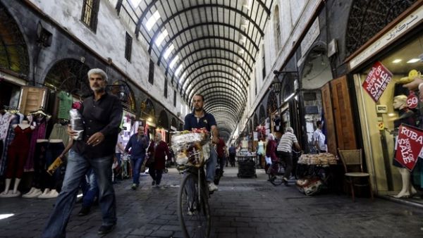 Entrepreneurs in Syria face insecurity and political instability, scarcity of financial support, limited access to markets, collapsing infrastructure, and sanctions and payment restrictions, to name a few (AFP/File)