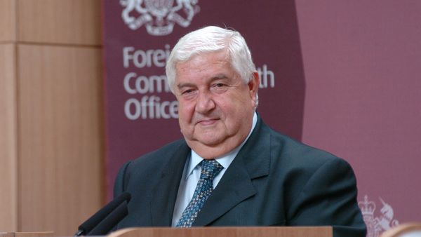 Syrian foreign minister Walid Muallem has repeatedly referred to opposition groups as traitors and terrorists.