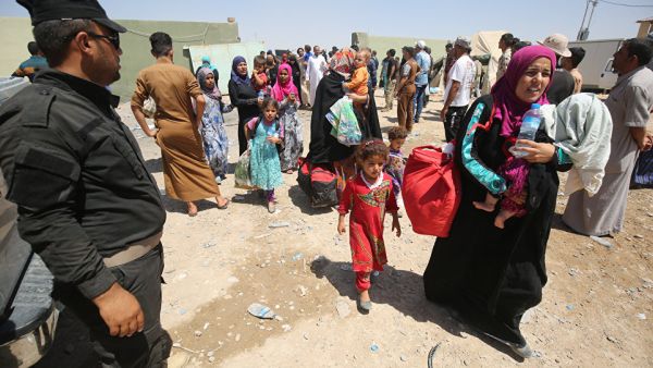 "The battle of Mosul is over, but for hundreds of thousands who fled the city, their suffering and despair continues," said the NRC's Iraq country director Heidi Diedrich (AFP/File)