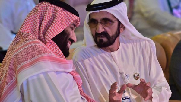 ابن سلمان وابن راشد 