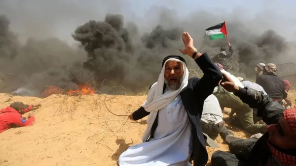 صحيفة "تايم" الأمريكية تختار صورة 2018 من غزة
